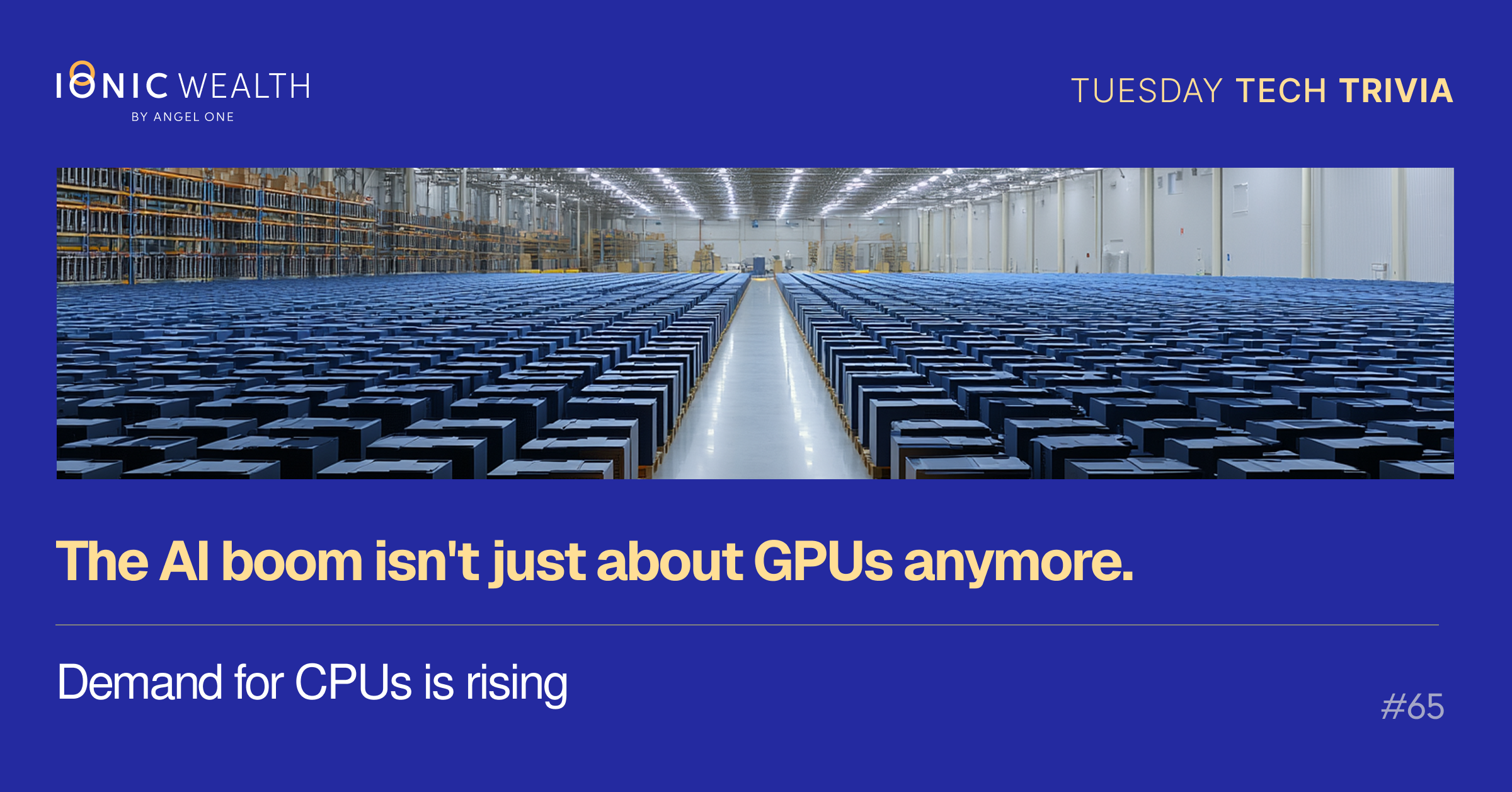 Beyond GPUs: The CPU Side of the AI Build-Out